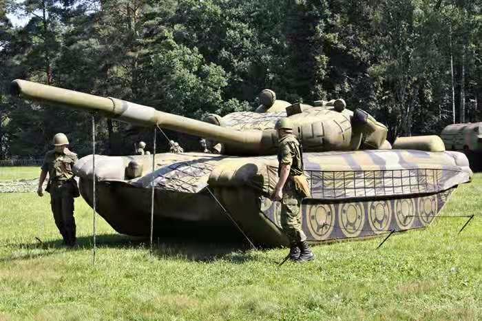 辽宁大型军用充气坦克